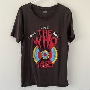 THE WHO 1980 Band Tee Hollister
